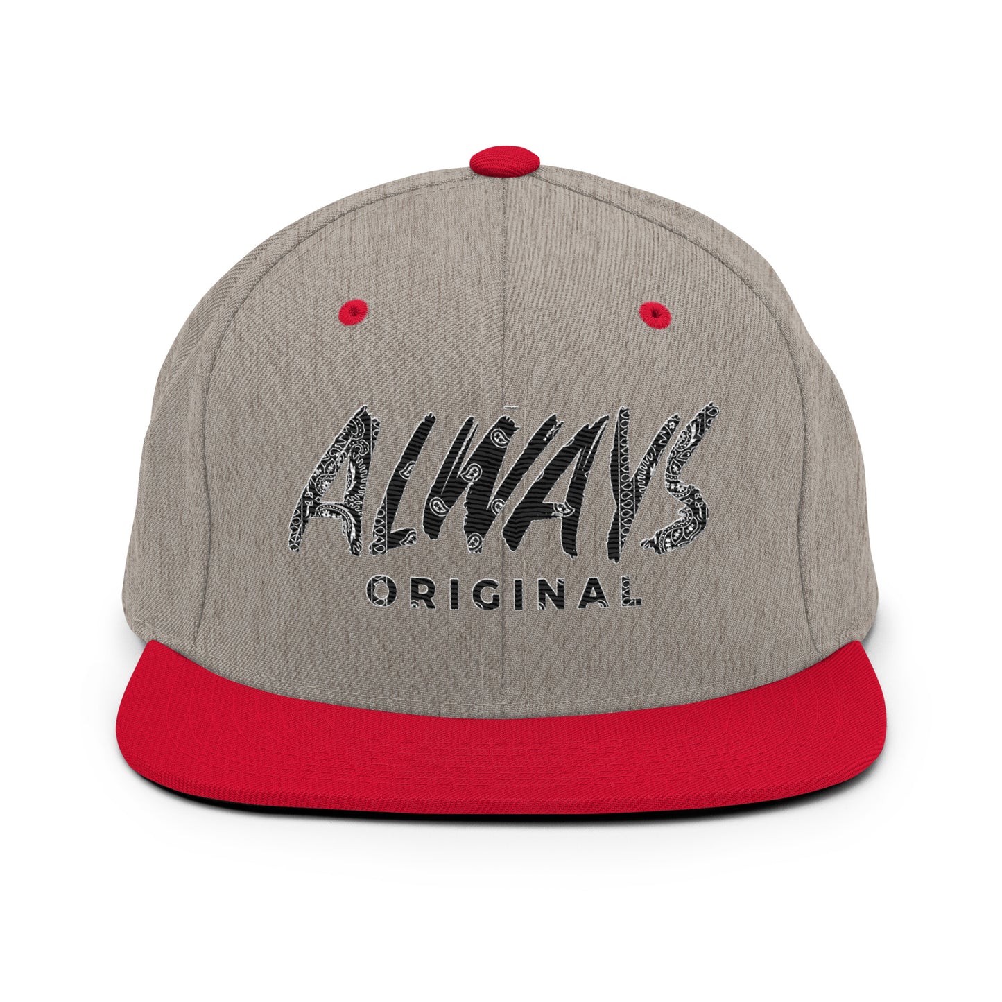 Black Bandana Always Original Snapback