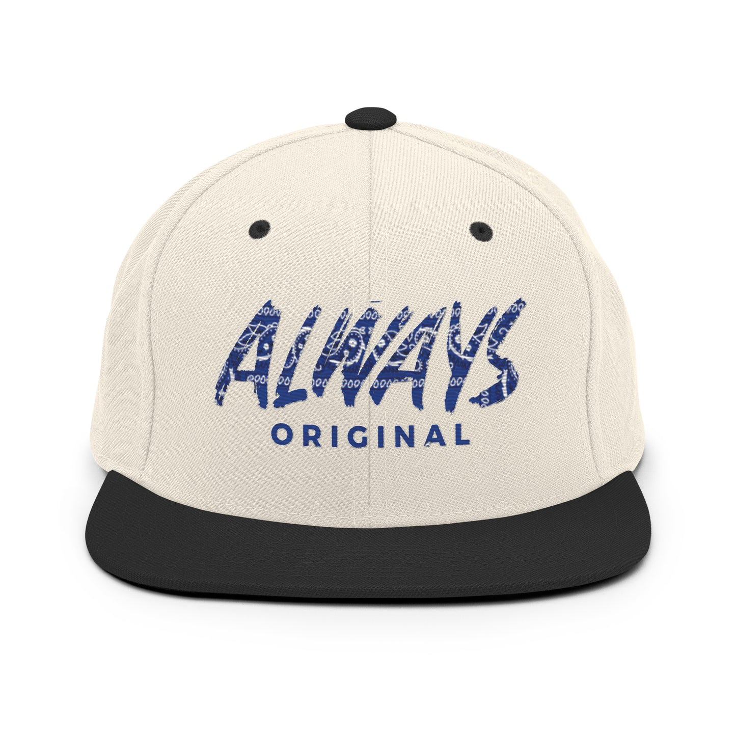Blue Bandana Always Original snapback Hat