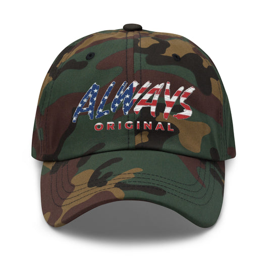 American Flag Always Original Dad hat