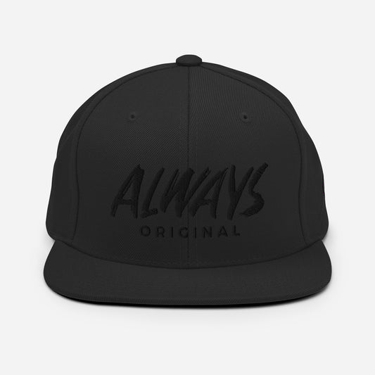 Black Always Original logo Snapback