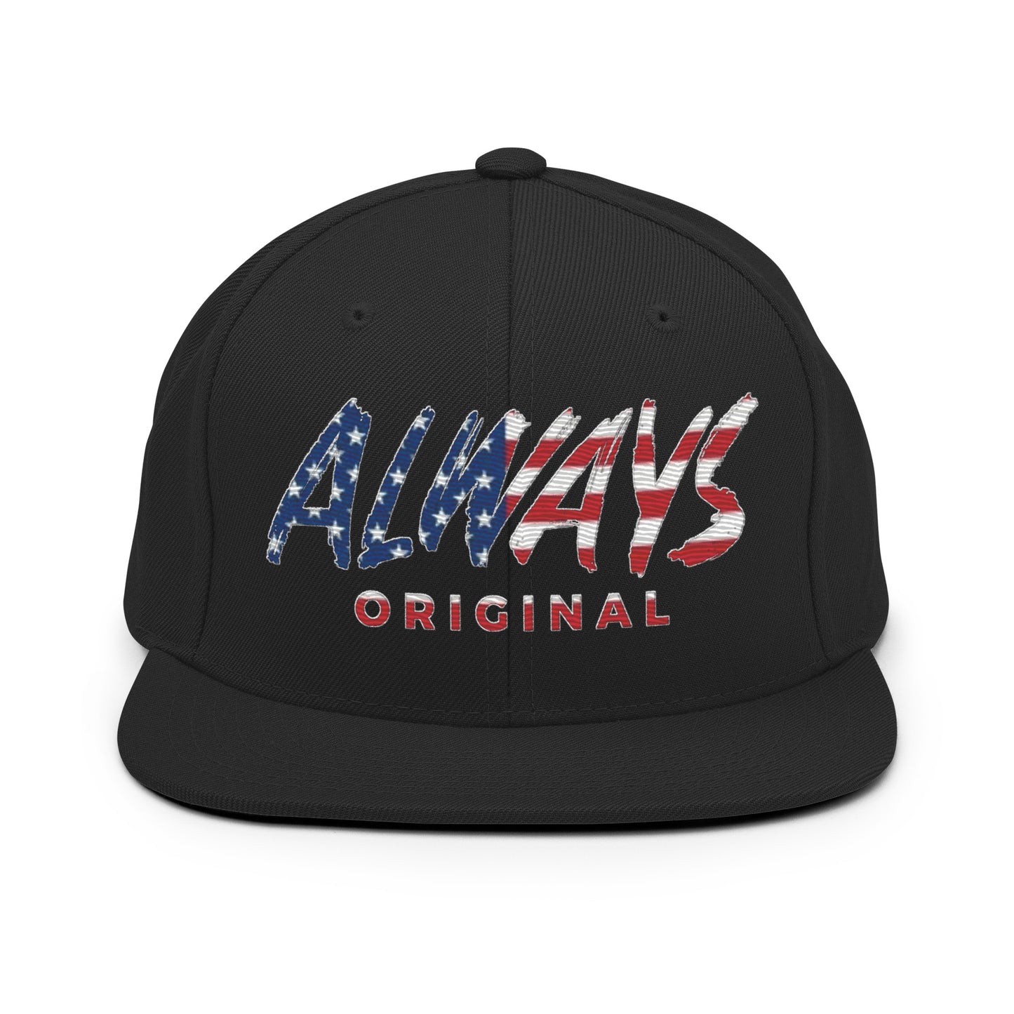 American Flag Always Original Snapback Hat