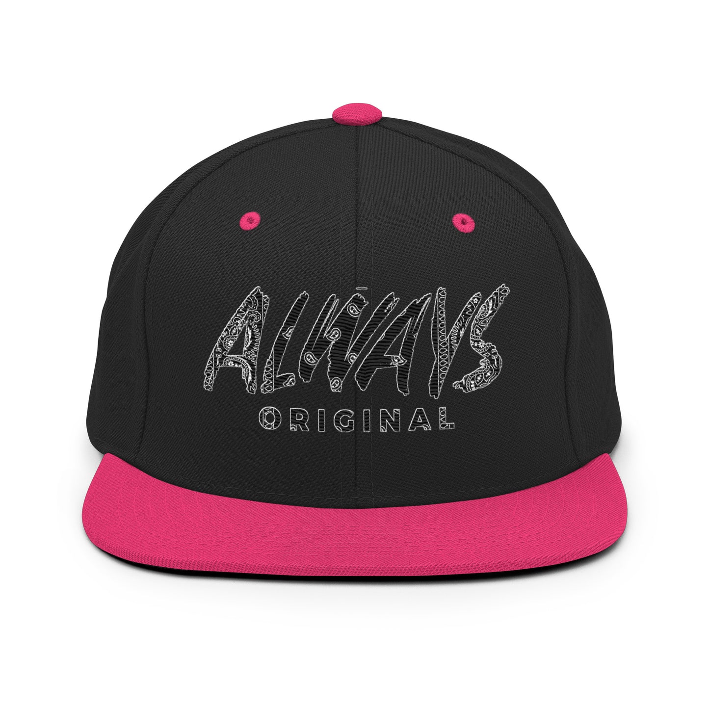 Black Bandana Always Original Snapback