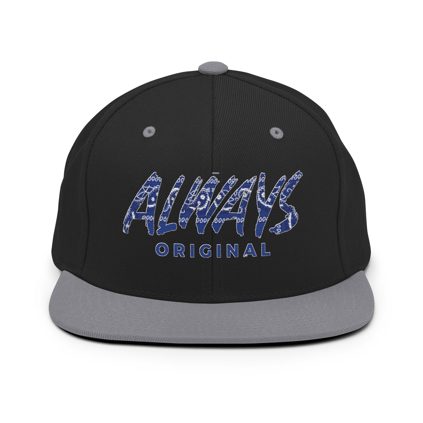 Blue Bandana Always Original snapback Hat