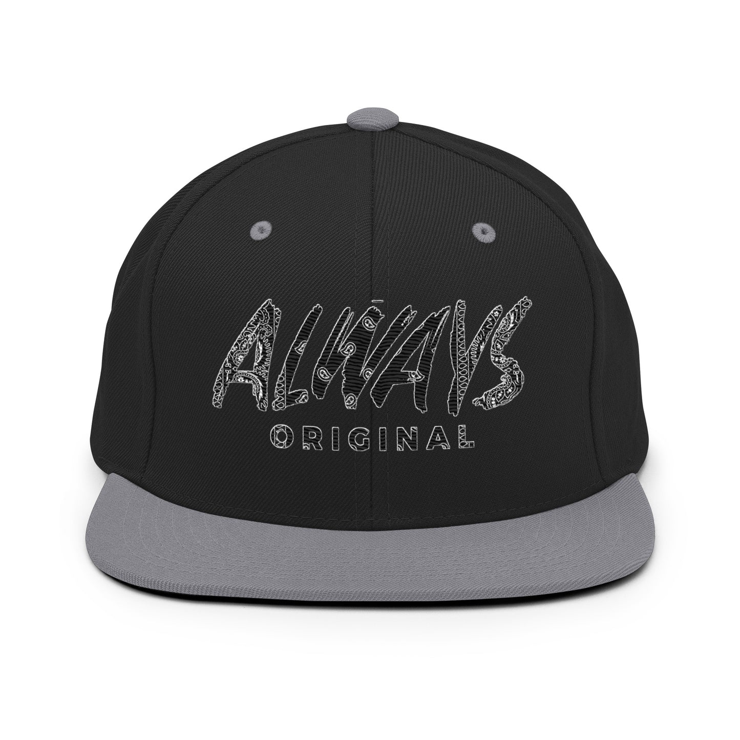 Black Bandana Always Original Snapback