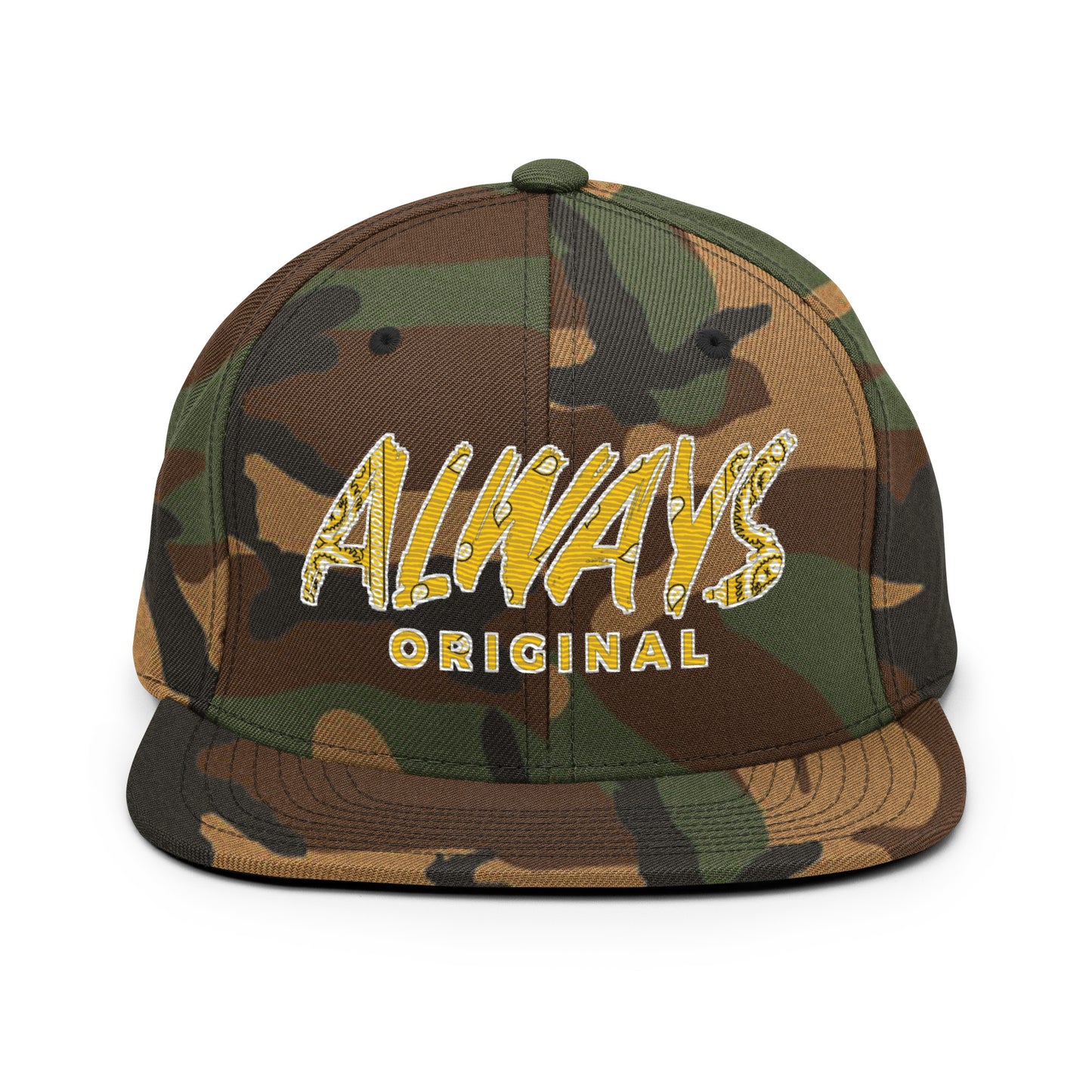 Gold Bandana Always Original Snapback Hat