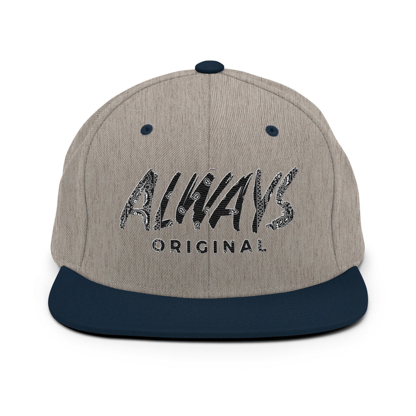 Black Bandana Always Original Snapback