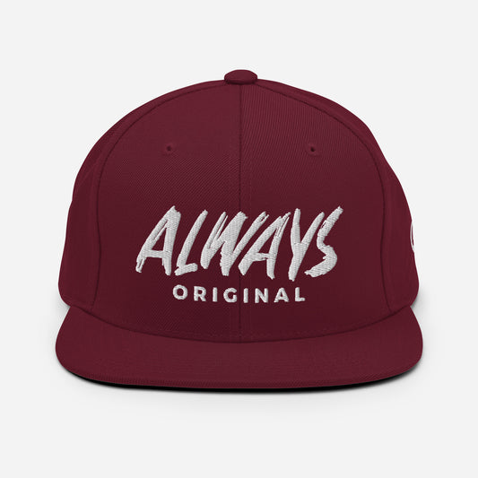Maroon Always Original Snapback