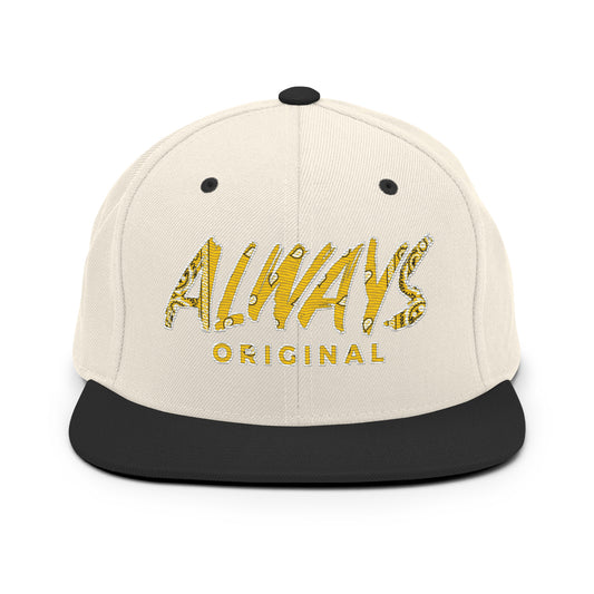 Gold Bandana Always Original Snapback Hat