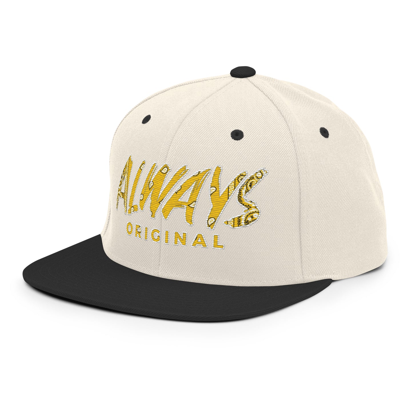 Gold Bandana Always Original Snapback Hat