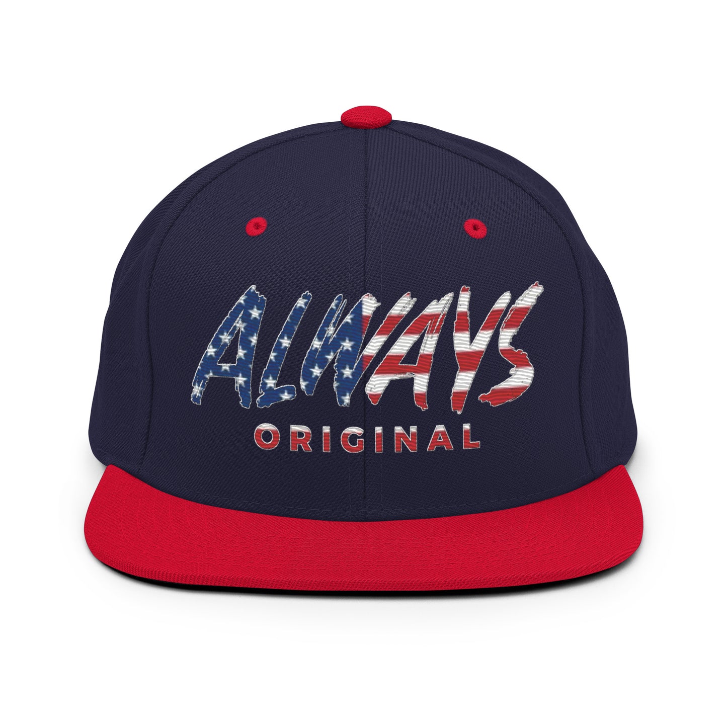 American Flag Always Original Snapback Hat