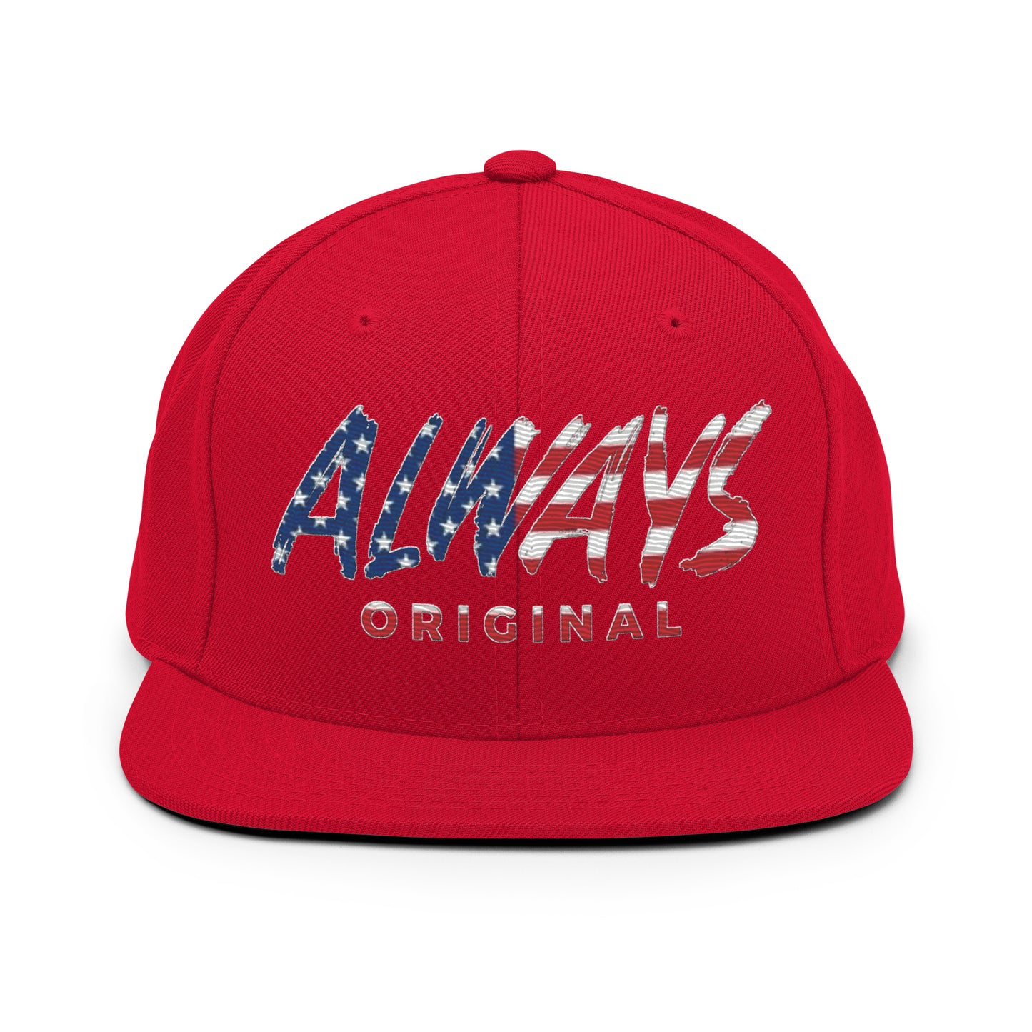 American Flag Always Original Snapback Hat