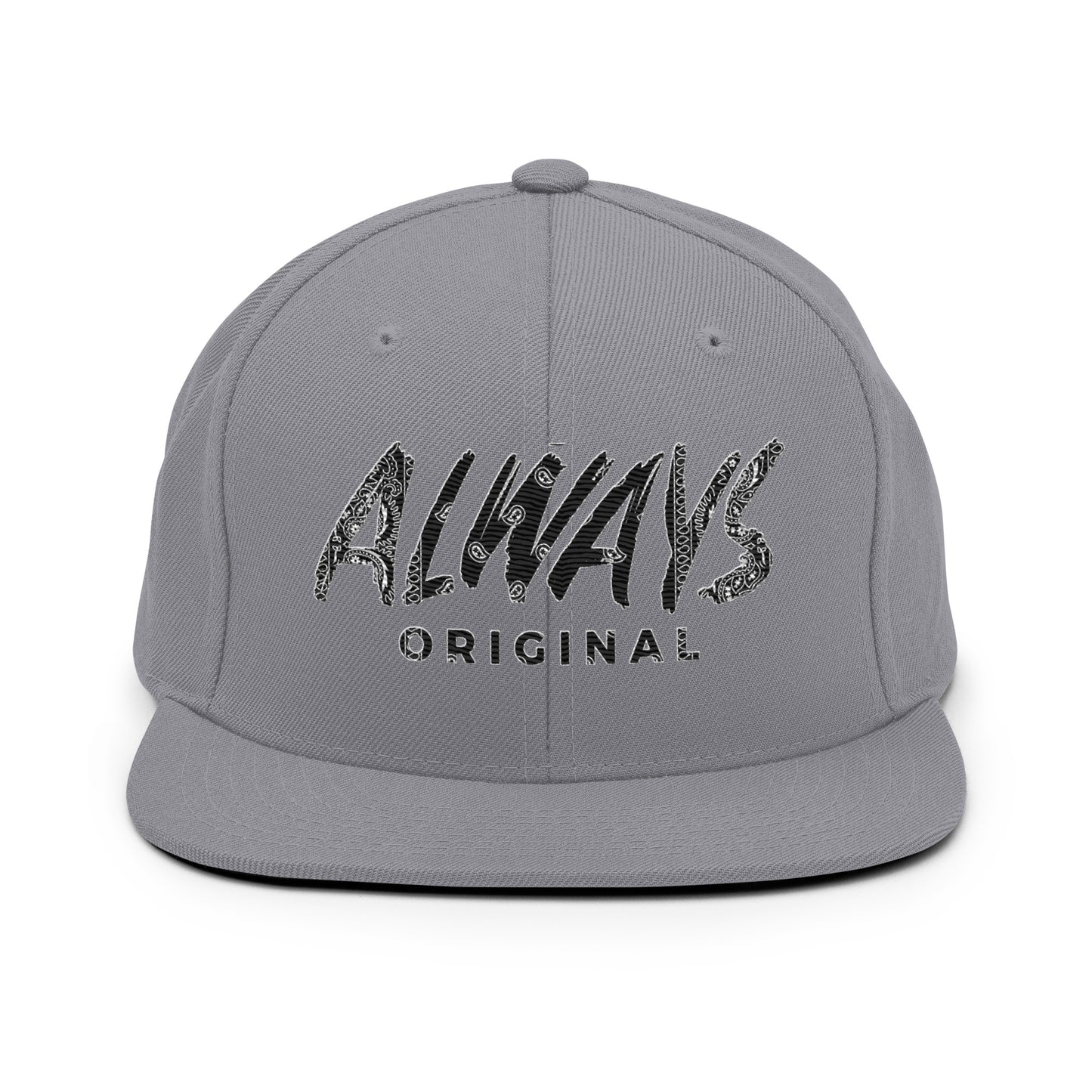 Black Bandana Always Original Snapback