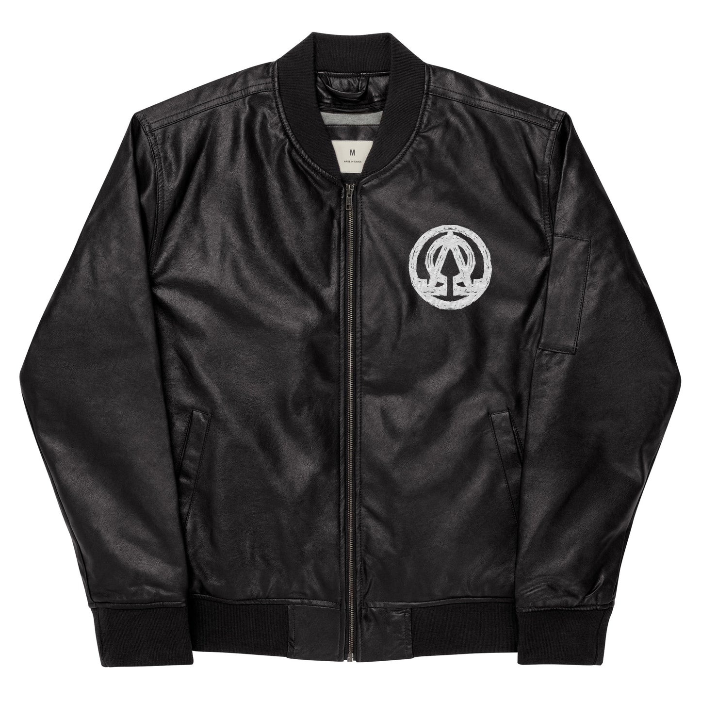 Always Original Leather Bomber Jacket