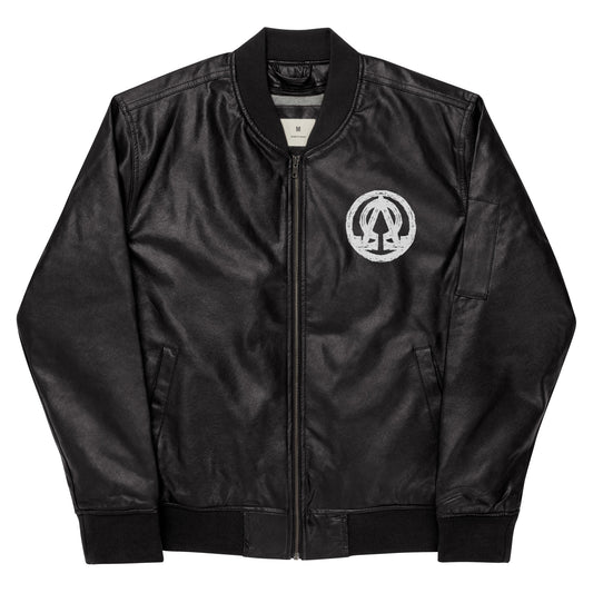 Always Original Leather Bomber Jacket