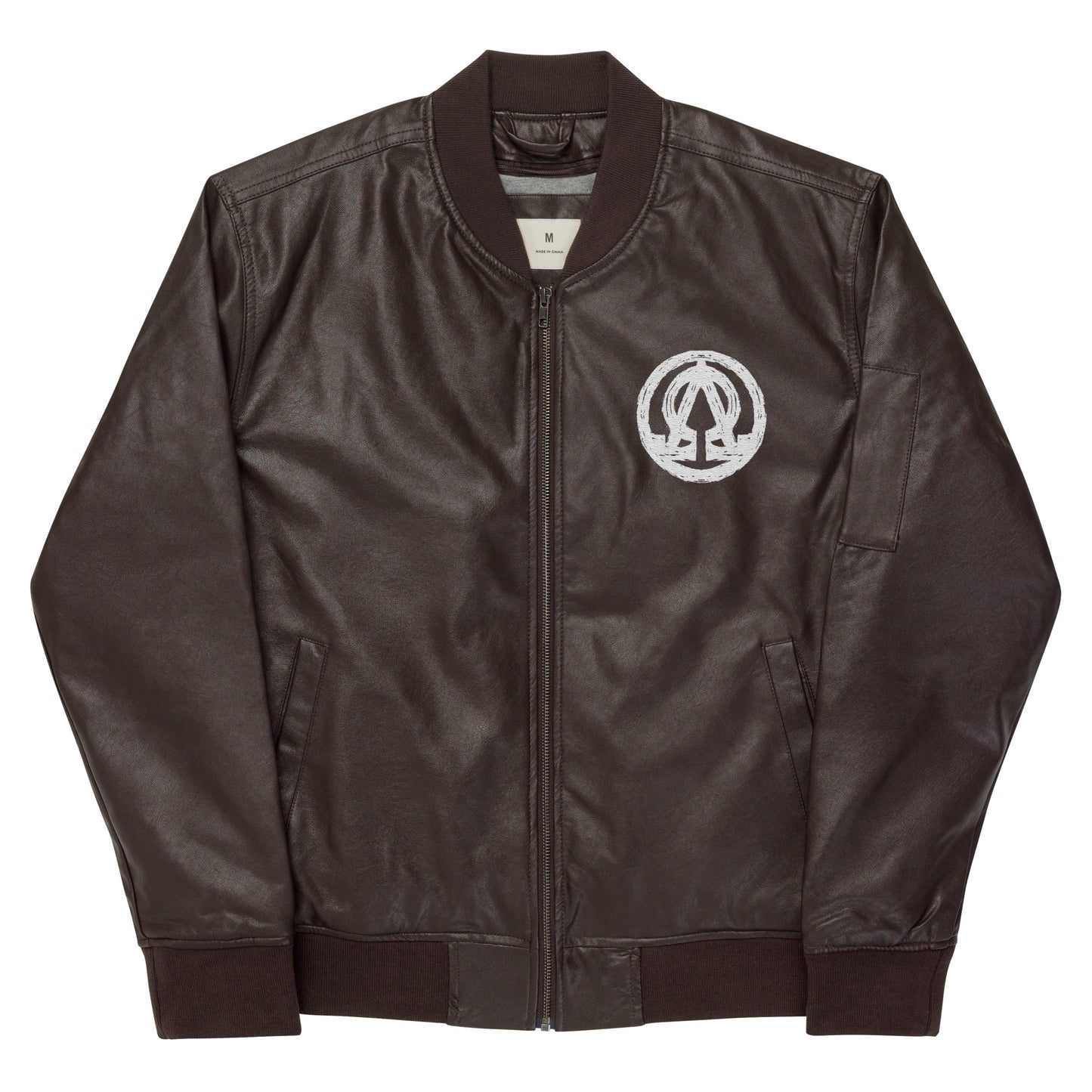 Always Original Leather Bomber Jacket