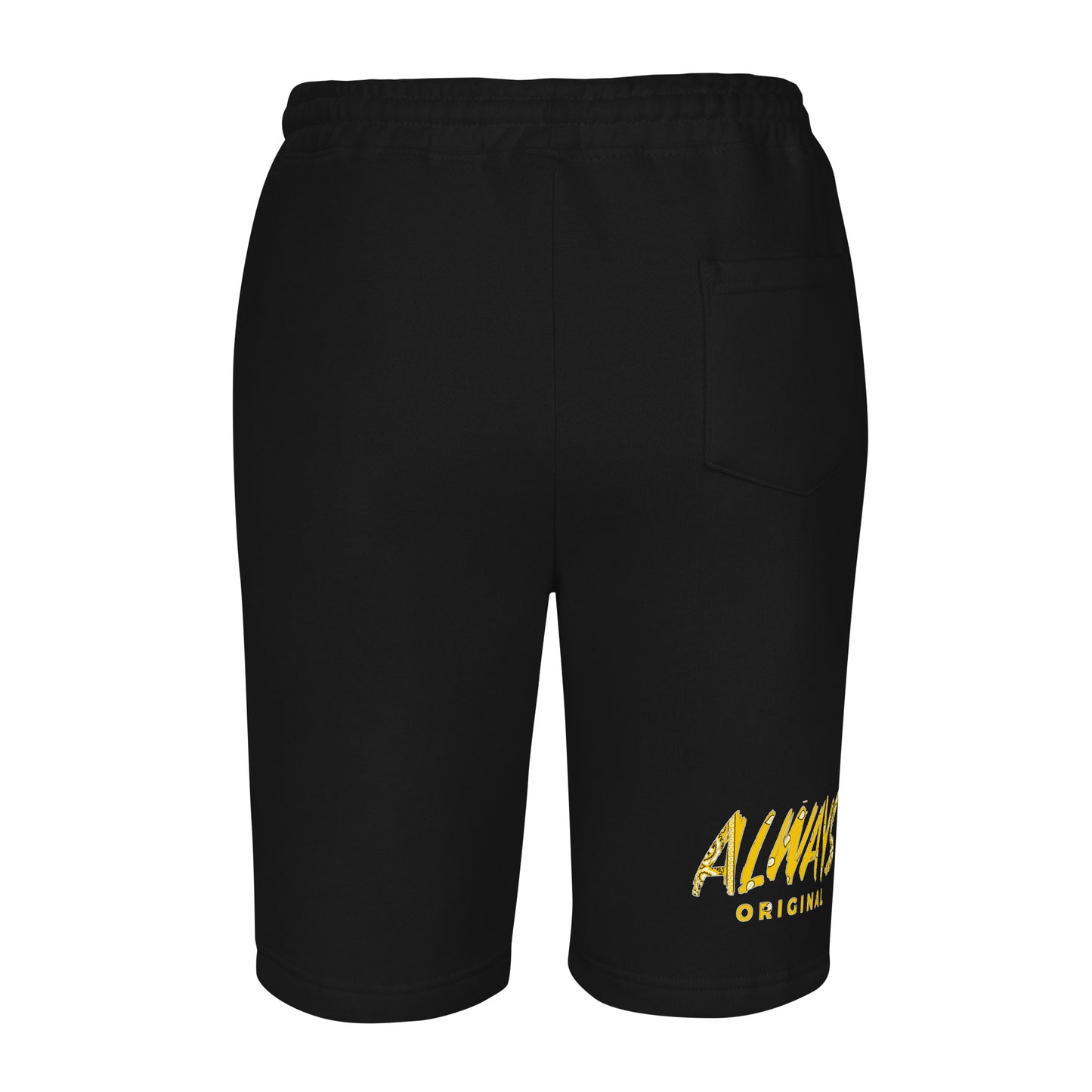 Gold bandana Always Original Men's fleece shorts