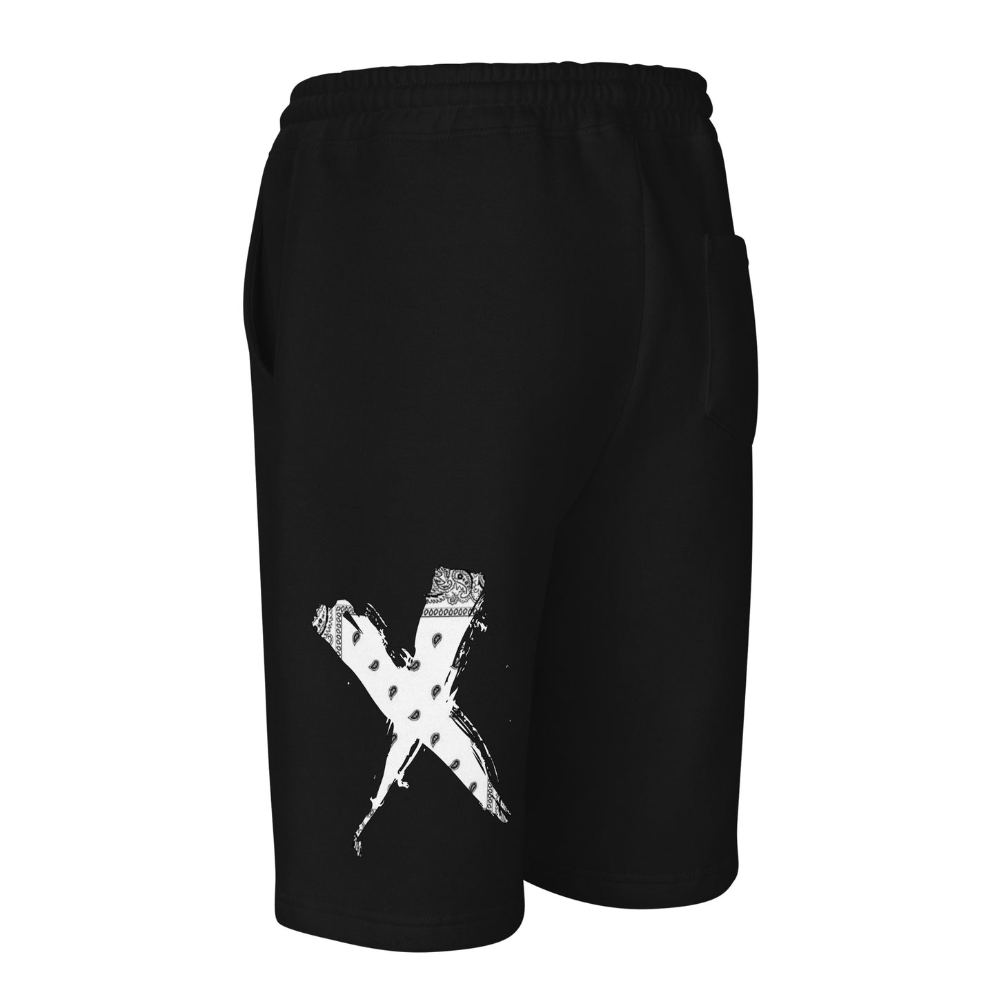 Black Bandana Always Original Men's fleece shorts