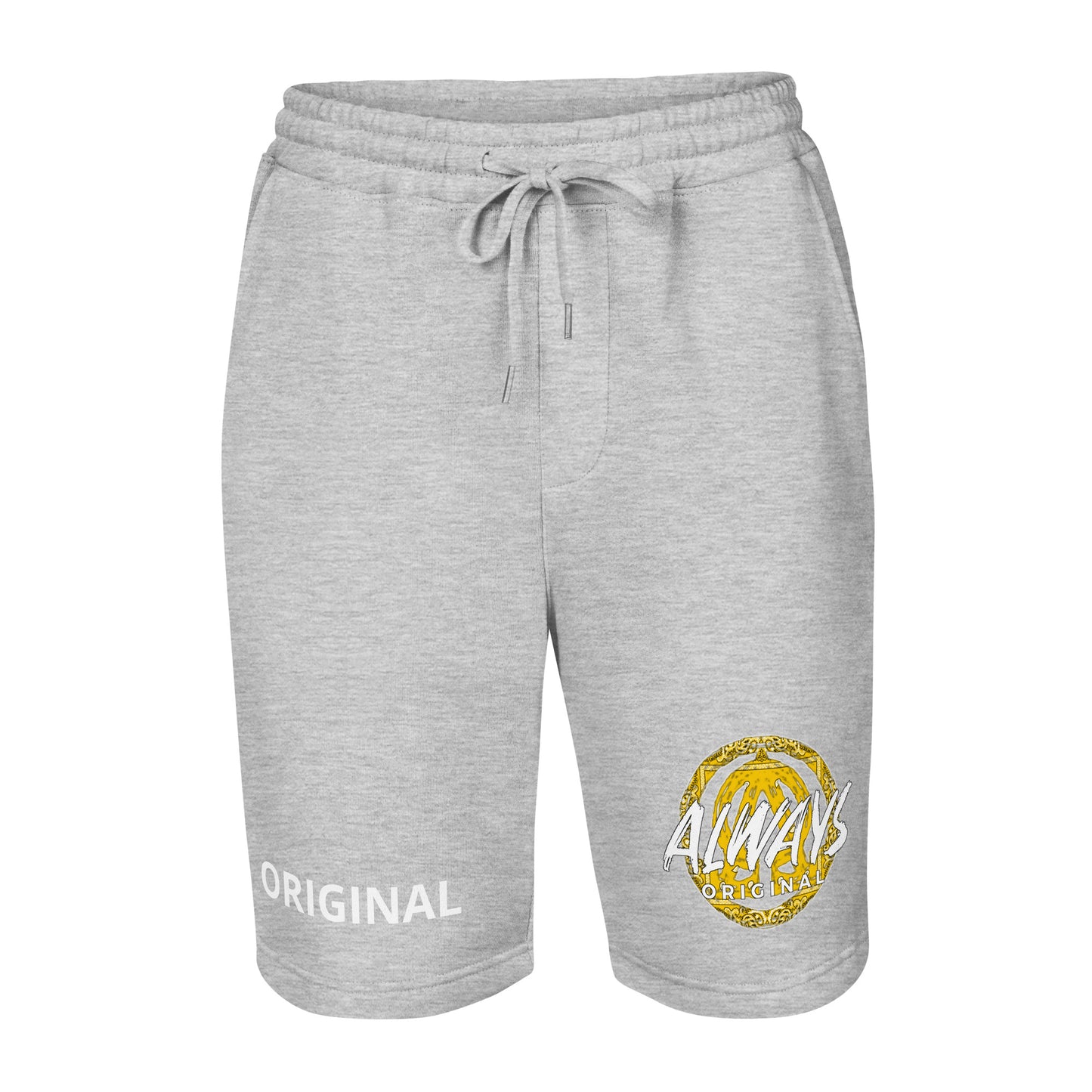 Gold bandana Always Original Men's fleece shorts