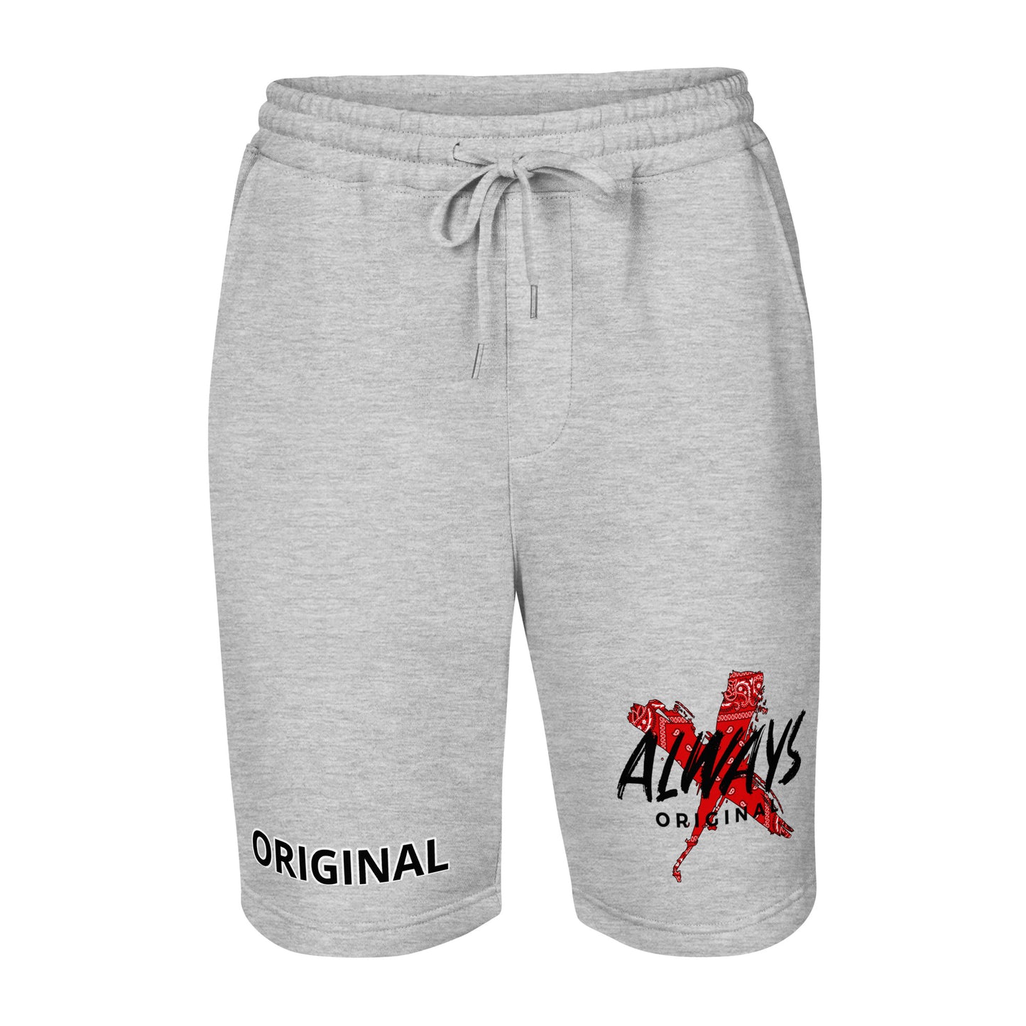 Red Bandana X Men's fleece shorts