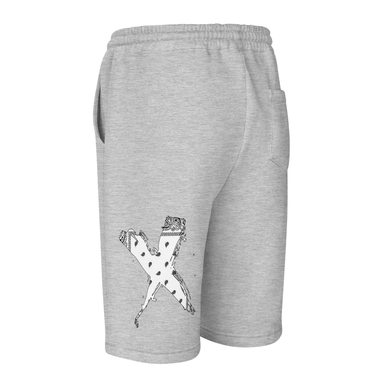 Black Bandana Always Original Men's fleece shorts