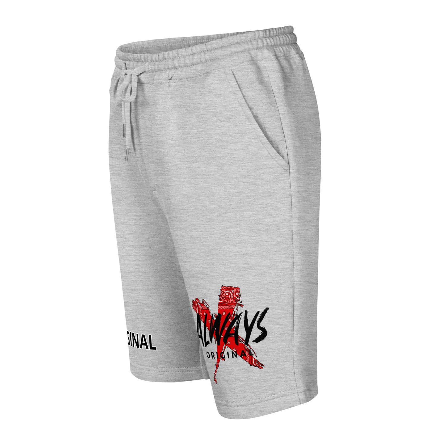 Red Bandana X Men's fleece shorts