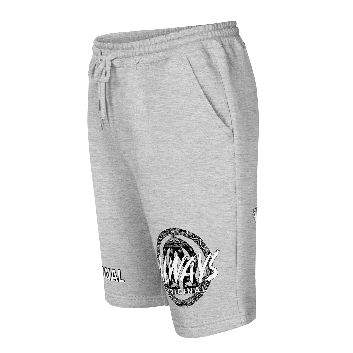 Black Bandana Always Original Men's fleece shorts