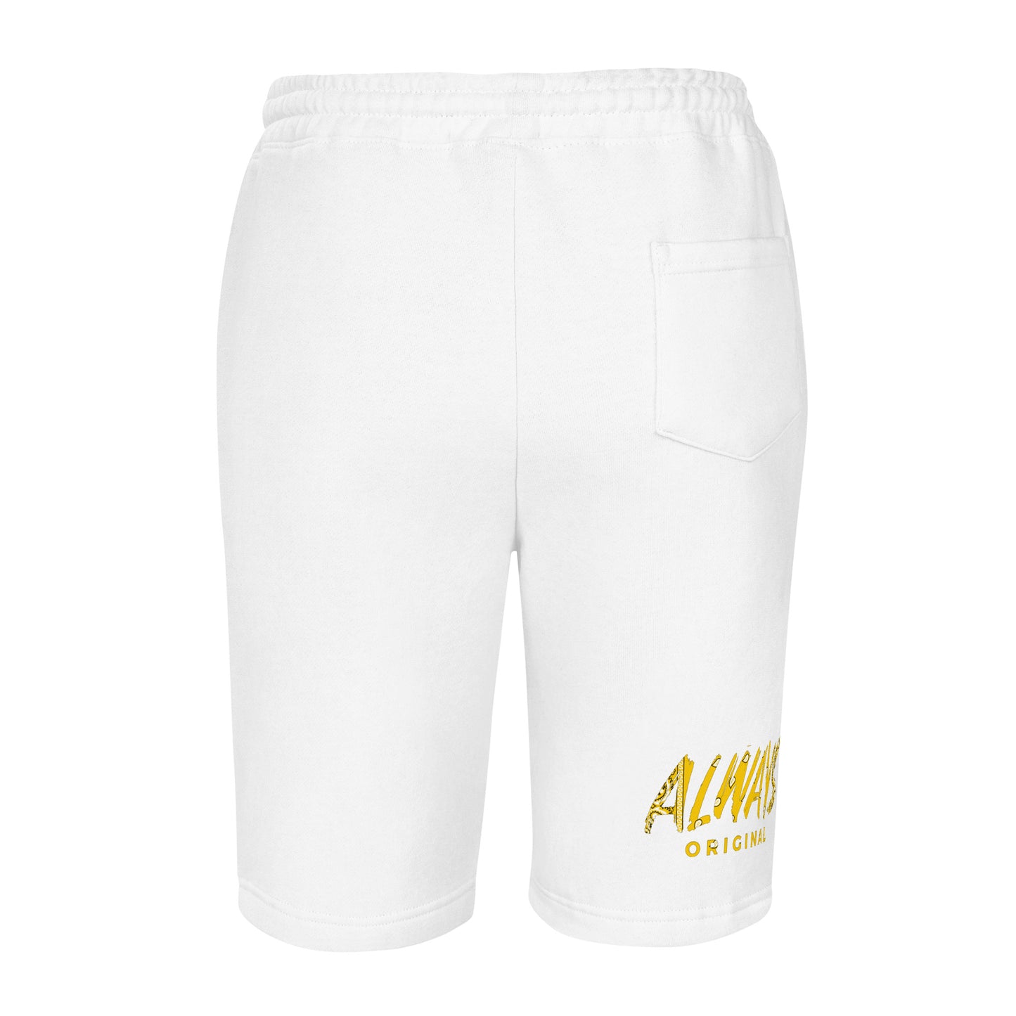 Gold bandana Always Original Men's fleece shorts