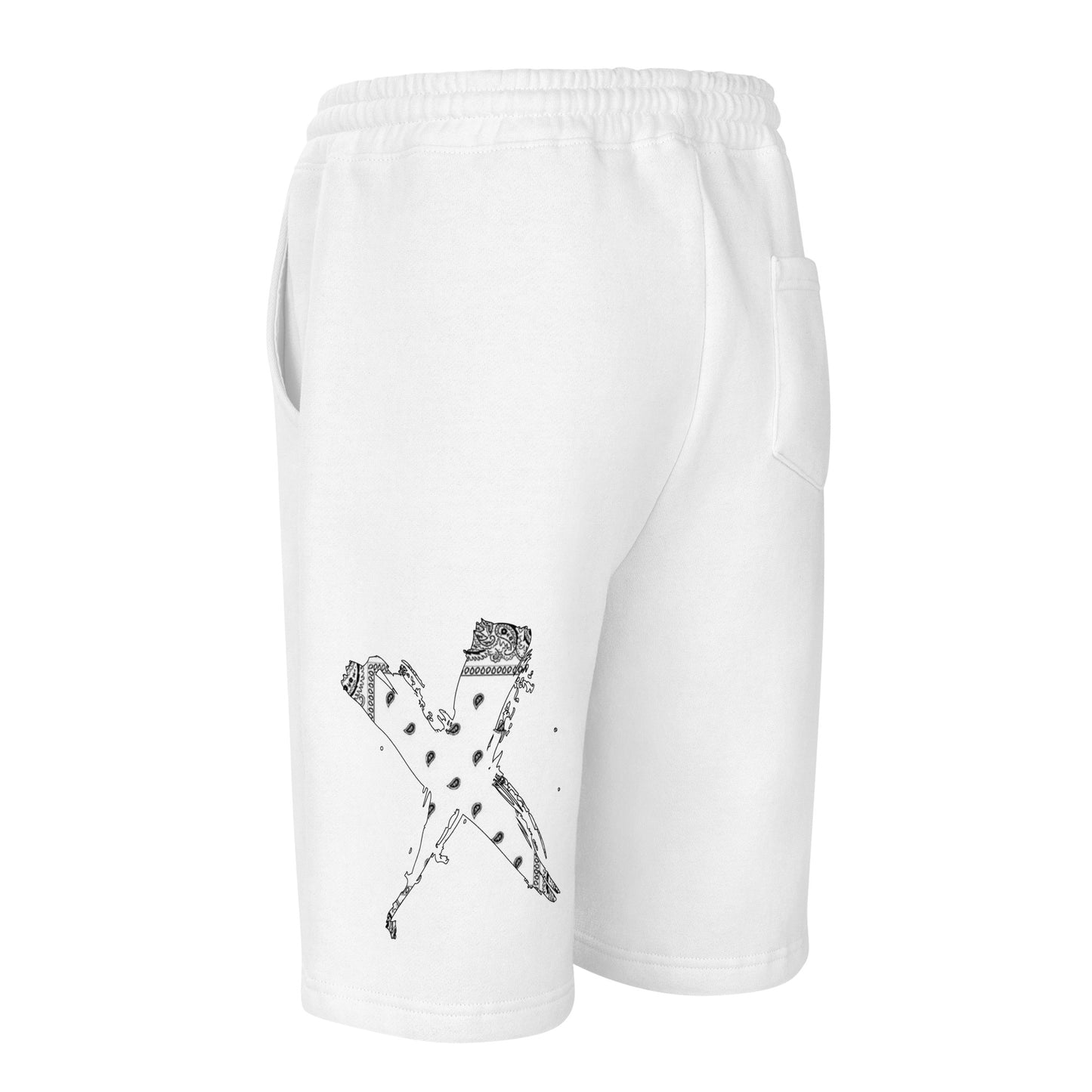 Black Bandana Always Original Men's fleece shorts