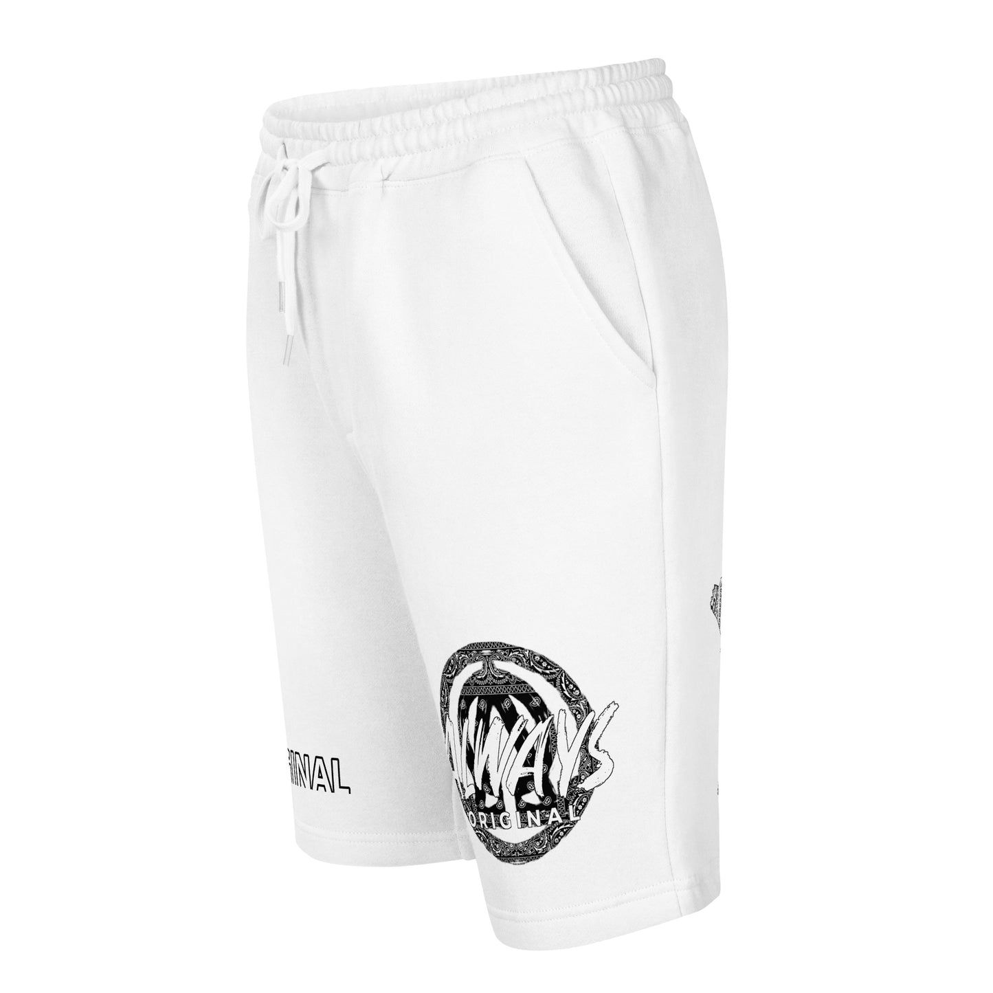 Black Bandana Always Original Men's fleece shorts