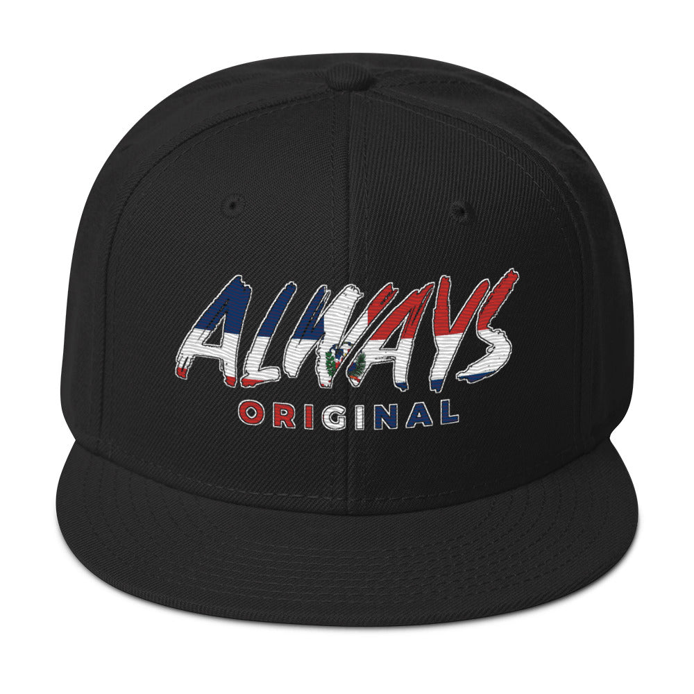 Dominican Flag Always Original Snapback Hat