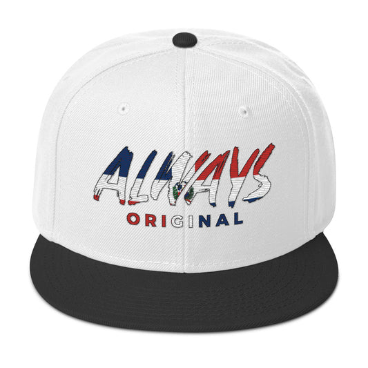 Dominican Flag Always Original Snapback Hat