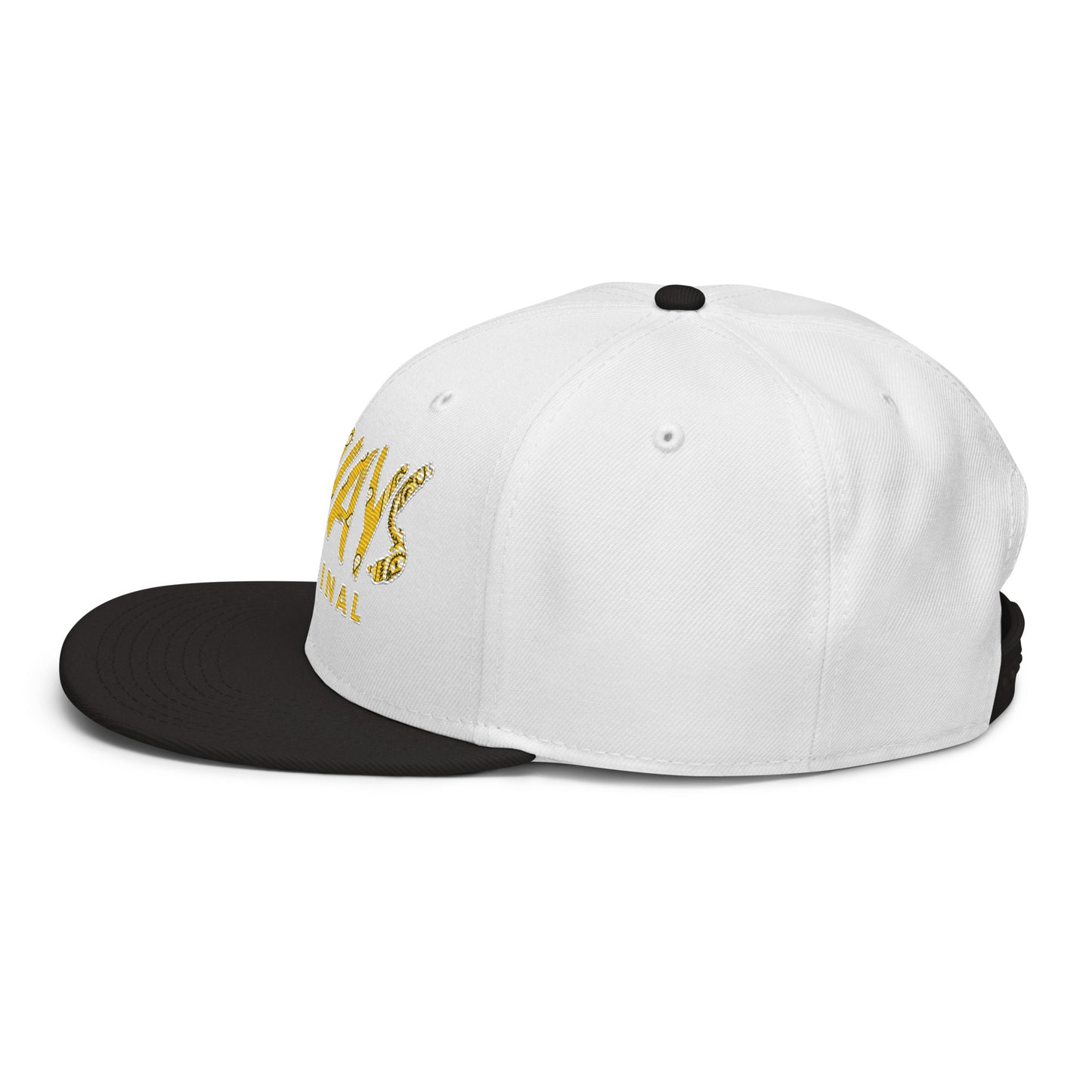Gold Bandana 2 tone Snapback Hat