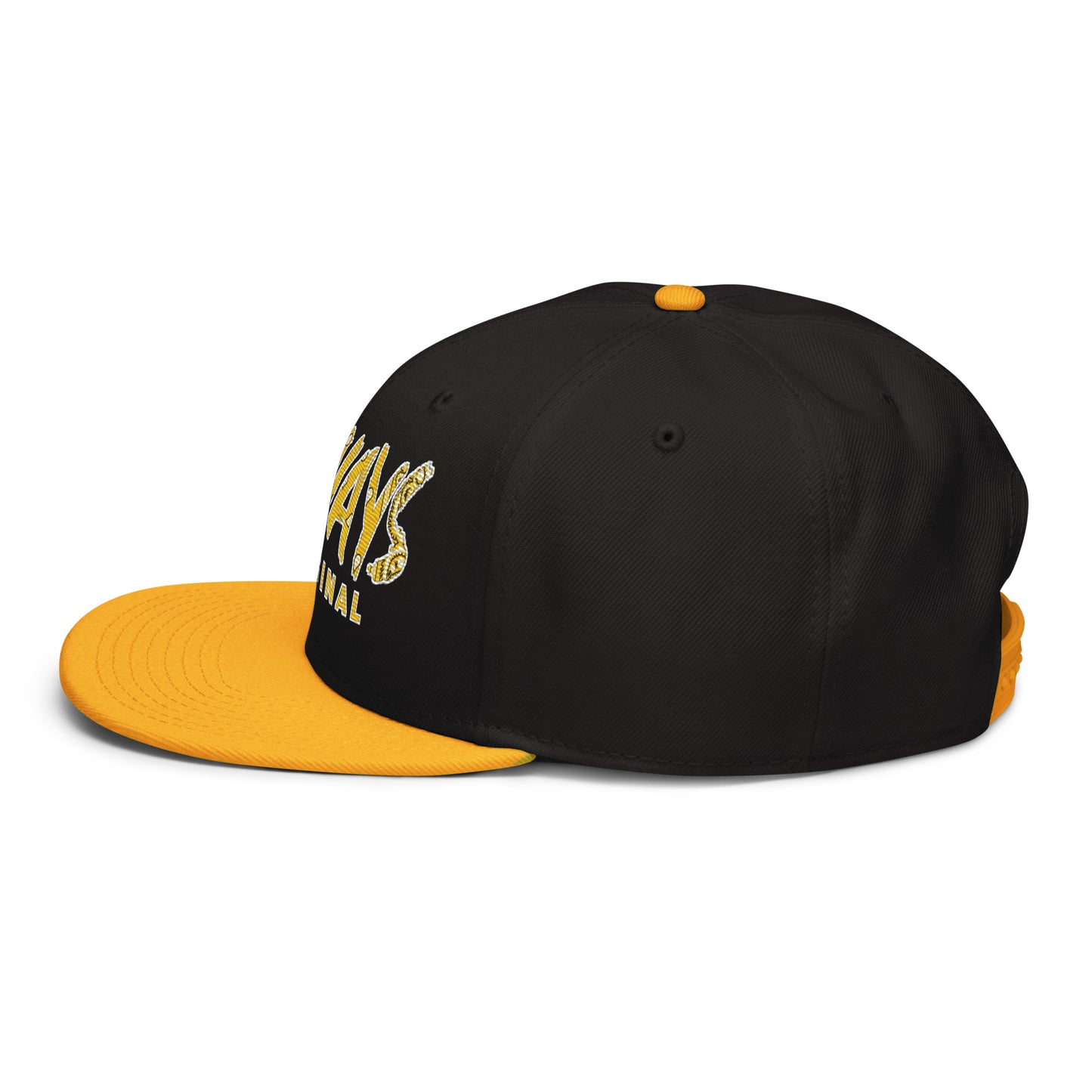 Gold Bandana 2 tone Snapback Hat
