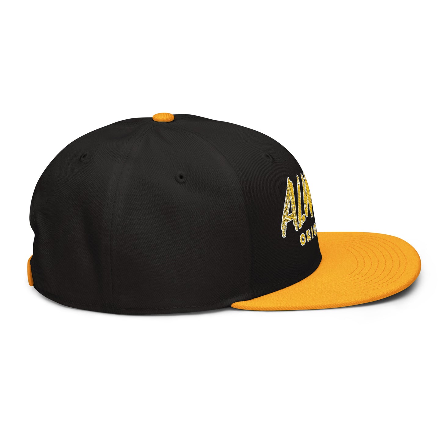 Gold Bandana 2 tone Snapback Hat