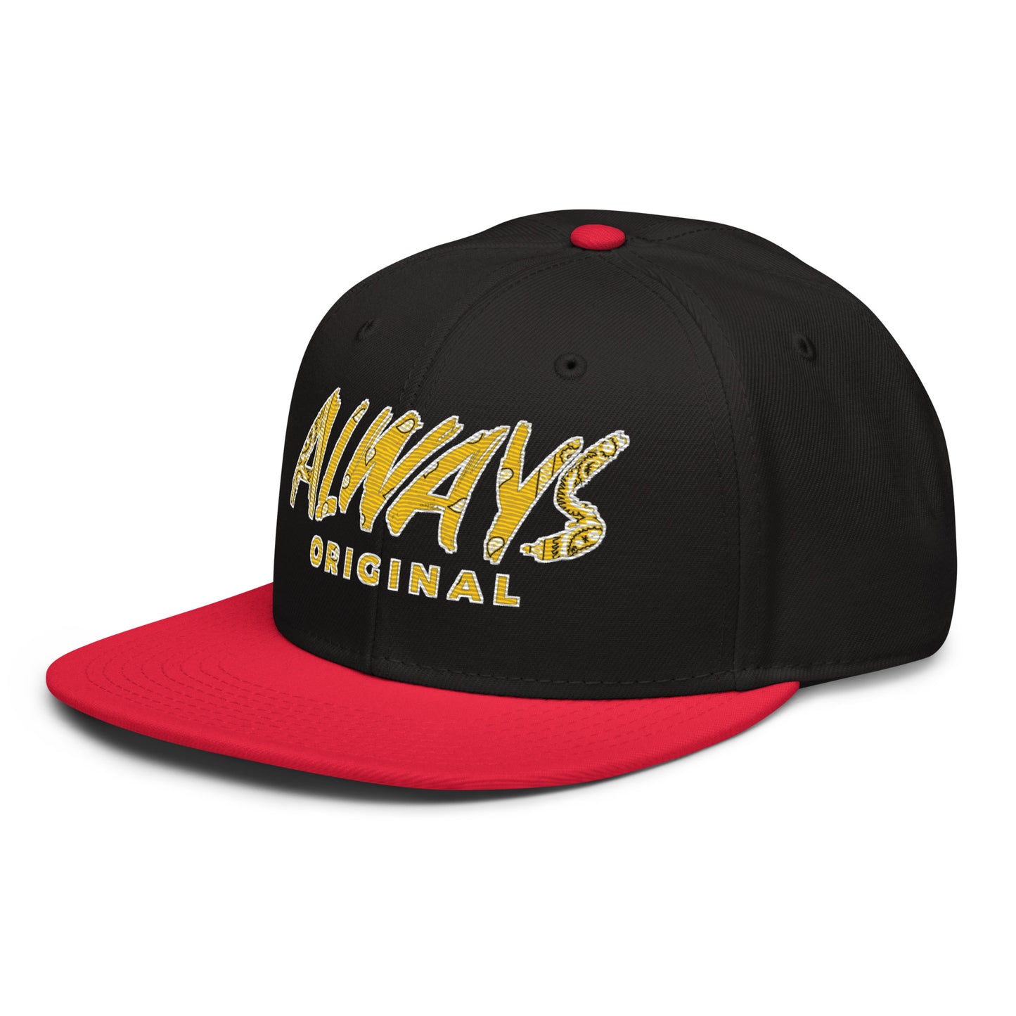 Gold Bandana 2 tone Snapback Hat