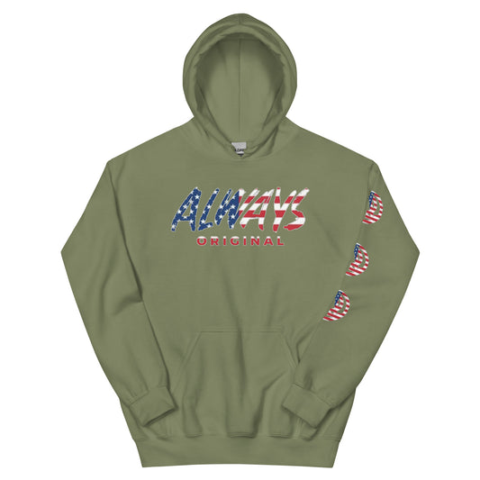 American Flag Always Original Special Edition Unisex Hoodie