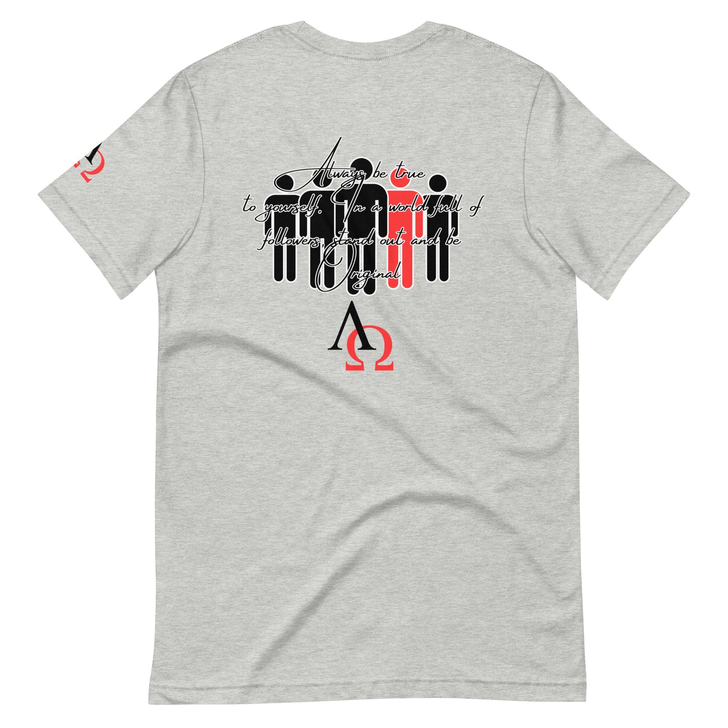 ALWAYS Be ORIGINAL Red edition Unisex t-shirt