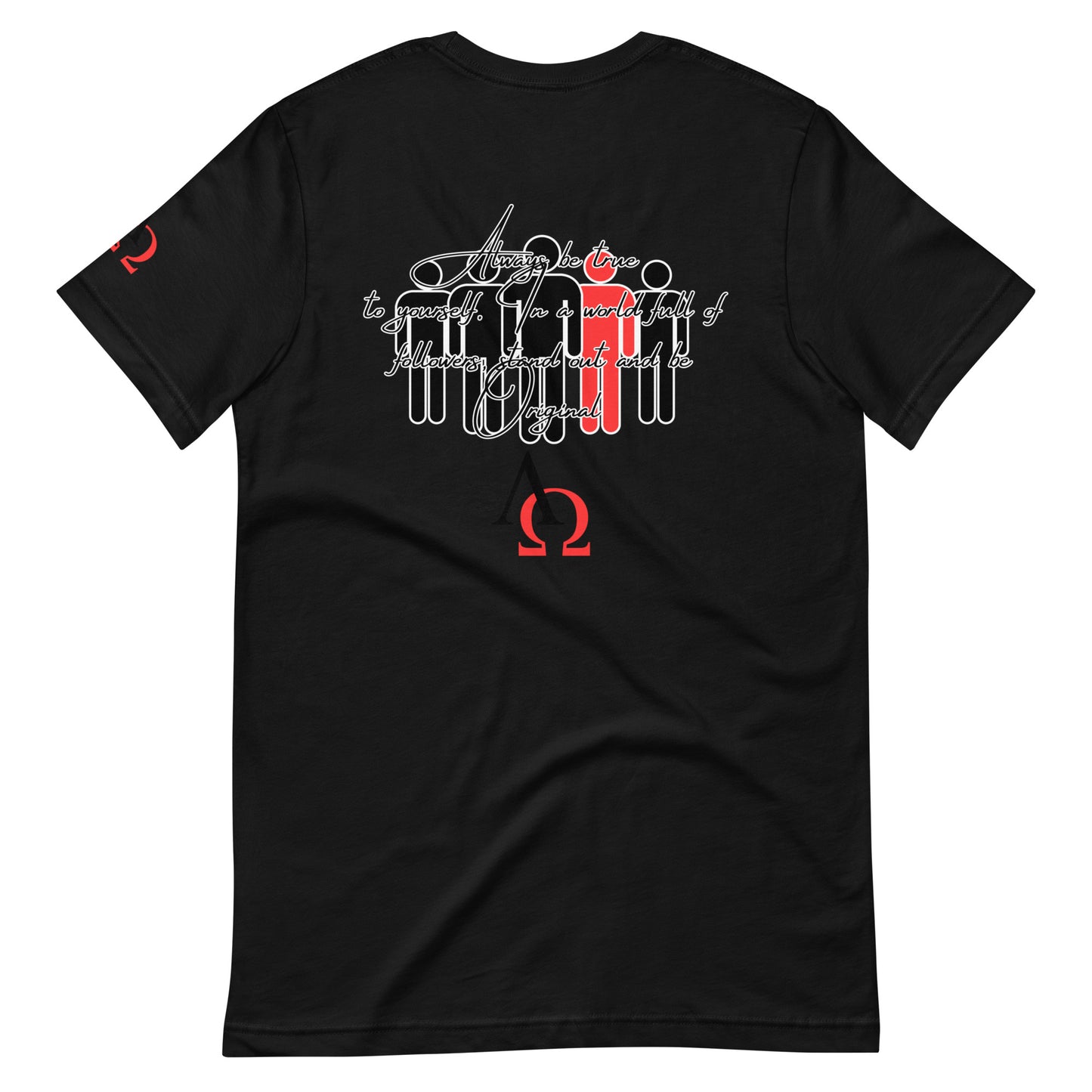 ALWAYS Be ORIGINAL Red edition Unisex t-shirt