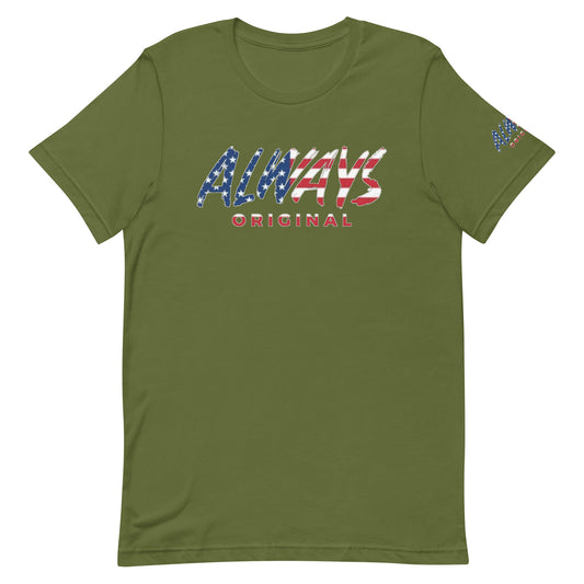 American Flag Always Original Unisex t-shirt