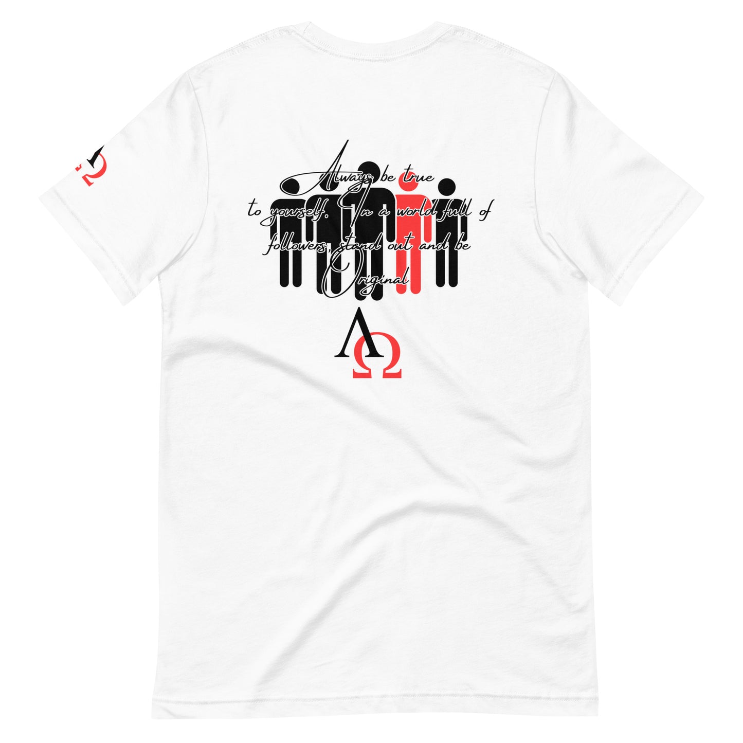 ALWAYS Be ORIGINAL Red edition Unisex t-shirt