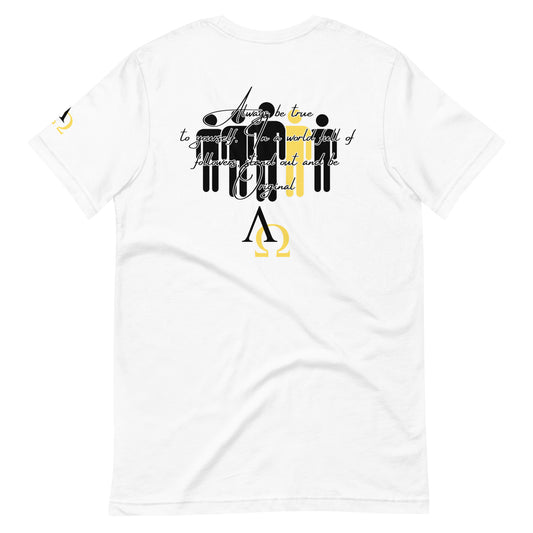 Always Be Original Yellow Edition Unisex t-shirt